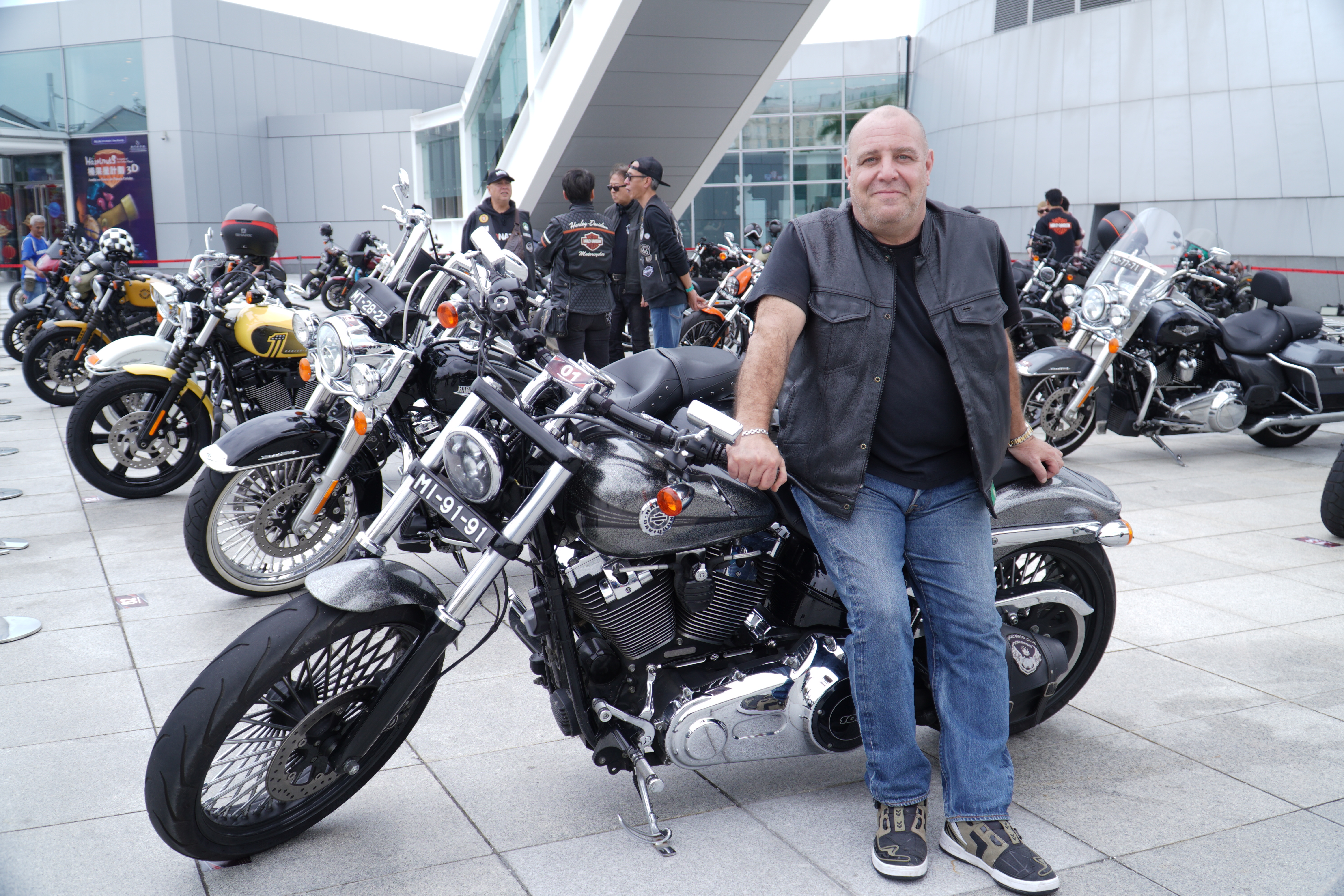 B1 澳門摩托車俱樂部會長Jose Rodrigues指本地摩托車文化越漸濃厚.JPG